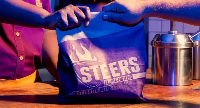 Burgers for lunch are great while travelling for a weekend getaway. Stop at Steers for a Cheese Burger, Chicken Burger, or Mega Ribster Burger.
