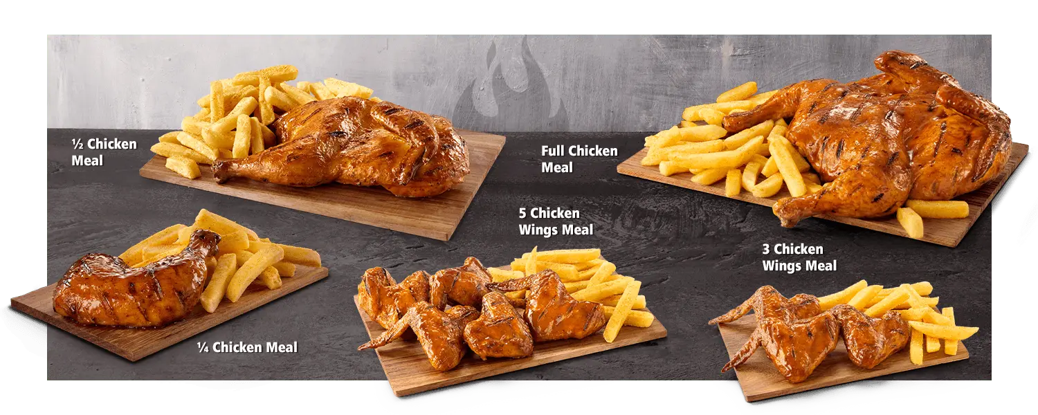 Chicken Cheese Burger Meal