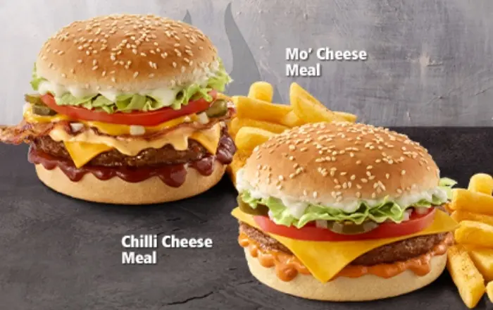 Three Phanda Burgers
